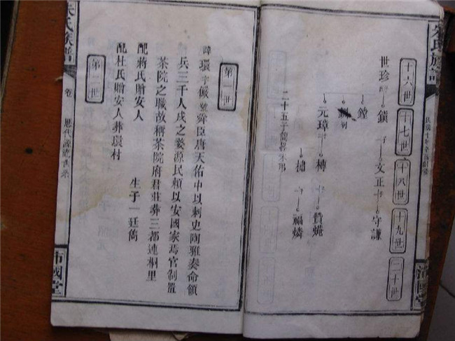 江苏家谱设计
